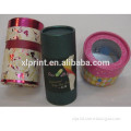 red color eco-friendly beautiful paper cylinder box for perfume ,cosmetics or candy